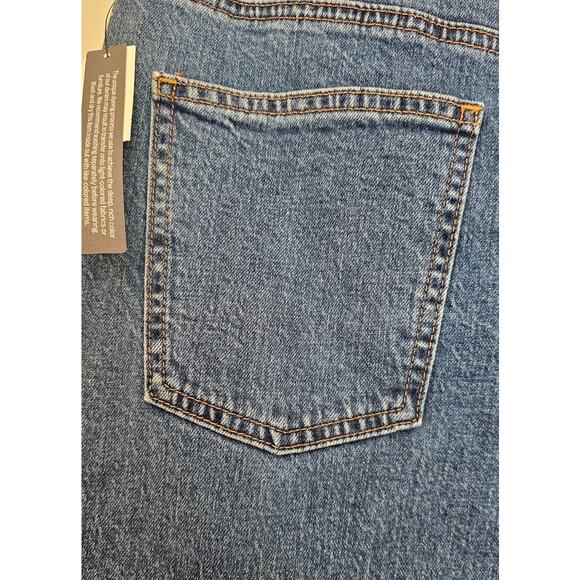 Talbots Wide Leg Crop Jeans High Waist Hoffman Wash Womens SZ 2 - Picture 7 of 12